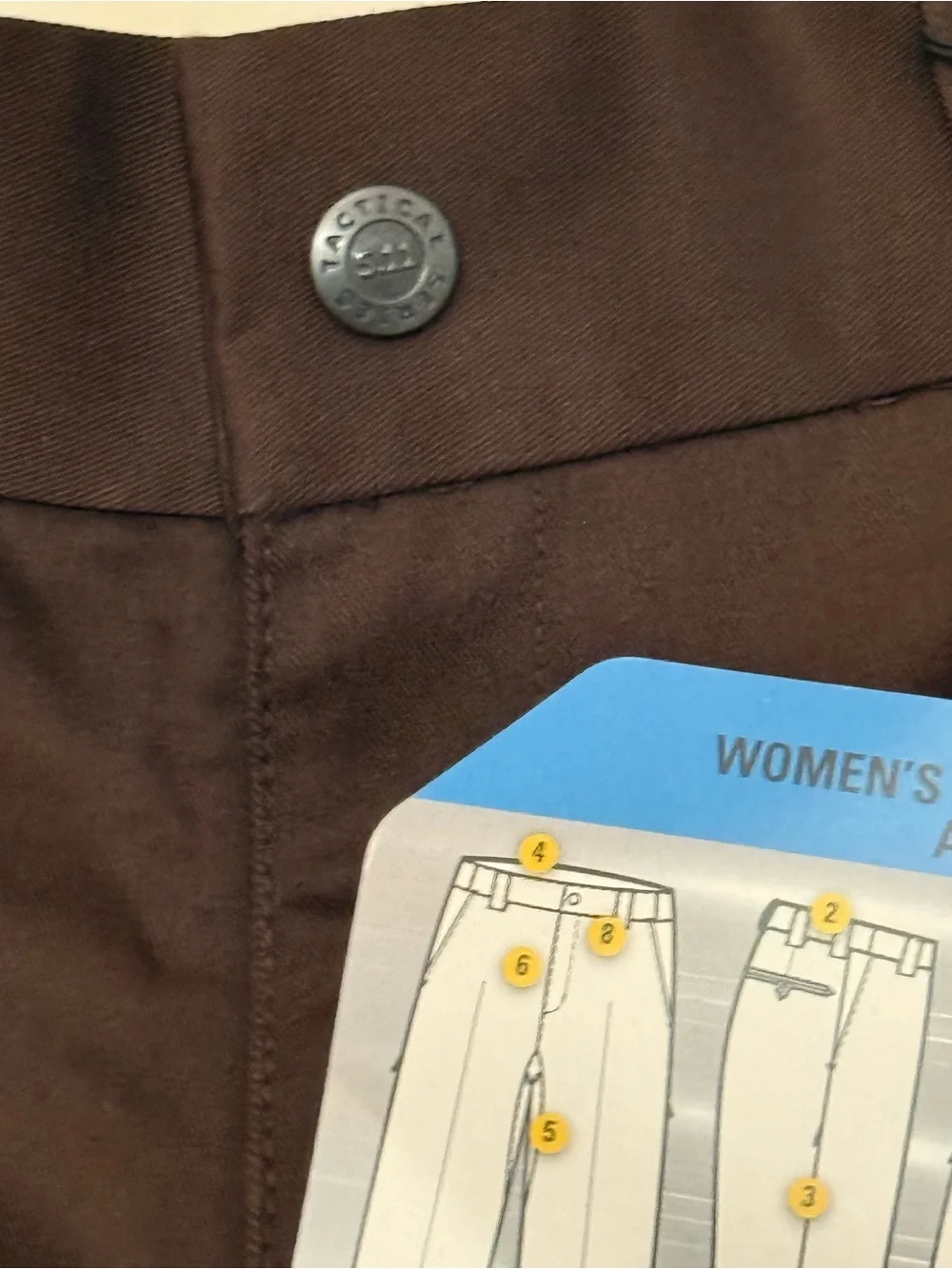 5.11 Tactical Men's Brown Chinos - Straight Fit Tactical Pants